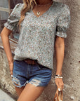 Women's Printed Casual Top