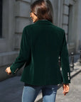 Elegant Velvet Blazer