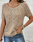Chic Hollow Out Knitted Top