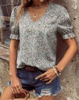 Women's Printed Casual Top