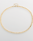 Gold Plated Disc Necklace