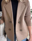 Chic Knit Sleeve Blazer