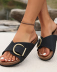 Comfortable and sliding sandals