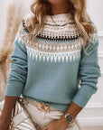 Cosy knitted jumper