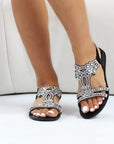 Elegant and bohemian orthopedic sandals