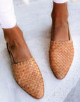 Leather Woven Sandals