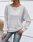 Round Neck Long Sleeve Sweater