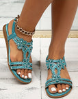 Elegant and bohemian orthopedic sandals