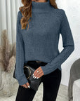 Cable Knit Turtle Neck Sweater