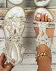 Elegant and bohemian orthopedic sandals