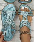 Elegant and bohemian orthopedic sandals