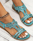 Elegant and bohemian orthopedic sandals