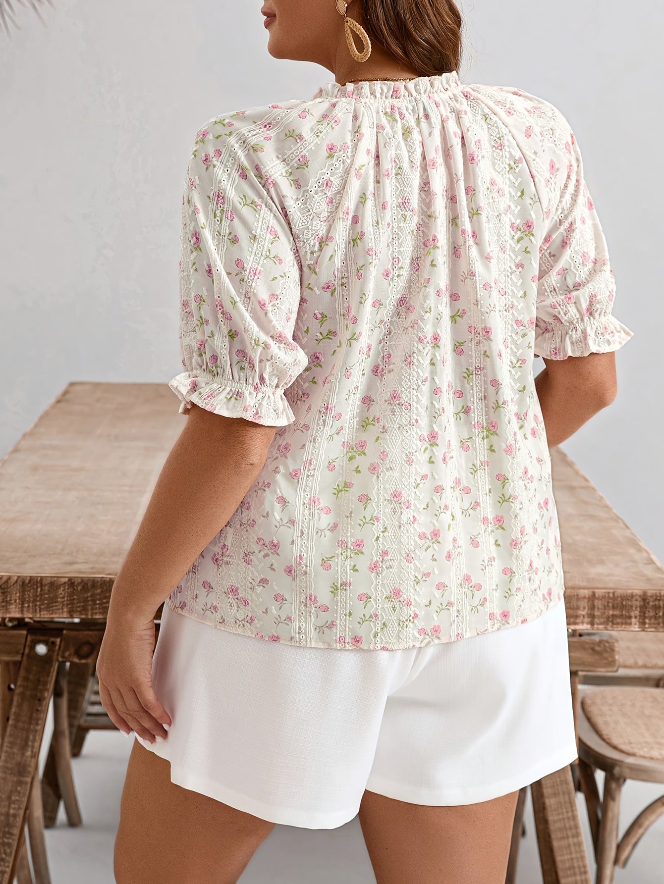 Elegant Floral Blouse