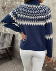 Hand knitted Icelandic jumper