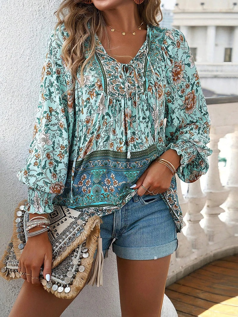 Summer Floral Top