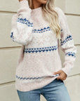 Women's sweater with Icelandic patterns