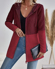 Fashion Casual Women's Hooded Cardigan