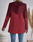 Fashion Casual Women's Hooded Cardigan