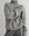 Soft and Elegant Cashmere Turtleneck Sweater