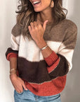 CORALIE | Luxurious and cozy striped sweater