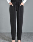 High Waist Straight Pants