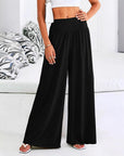 Loose Casual Wide Leg Trousers