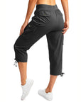 Athletic Loose Fit Drawstring Hiking Pants