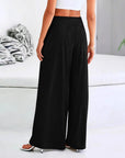 Loose Casual Wide Leg Trousers