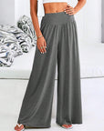 Loose Casual Wide Leg Trousers