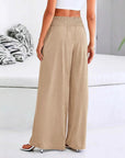 Loose Casual Wide Leg Trousers