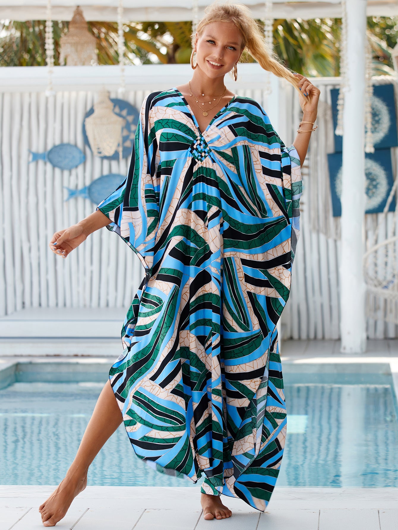 Deep Ember Maxi Dress