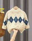 Children Woolen Sweater Crochet Cotton