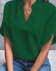 Timeless V-Neck Blouse