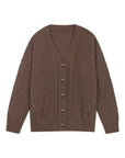 Women's Casual -Colored Cable Knit Cardigan