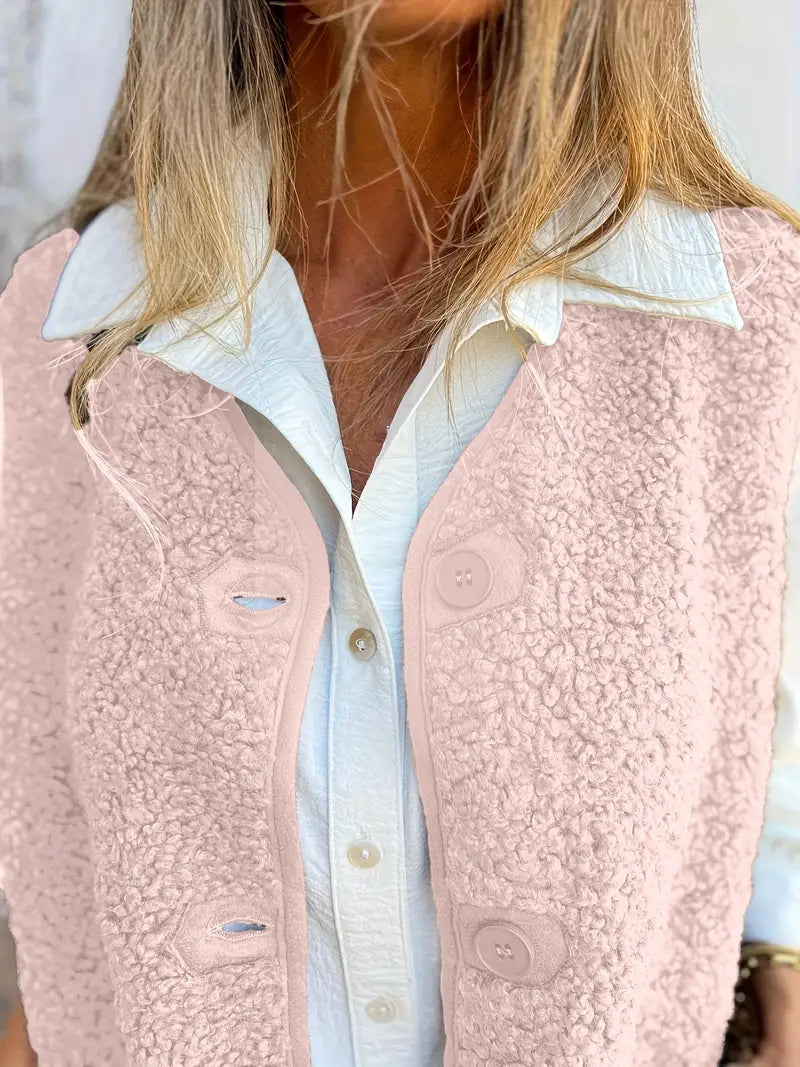 Women&#39;s Casual Sleeveless Vest Jacket