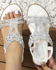 Elegant and bohemian orthopedic sandals