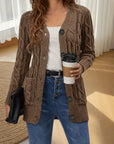 Elegant Women's V-Neck Cardigan