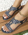 Elegant and bohemian orthopedic sandals