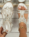 Elegant and bohemian orthopedic sandals