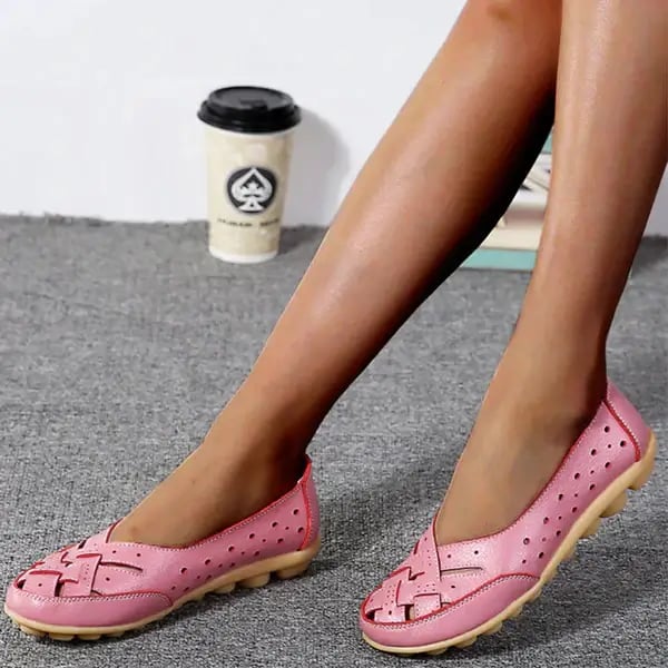 Breathable Leather Moccasins