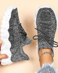 Luisa – Breathable chunky knit sneakers