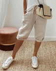 Linen and Cotton Shorts