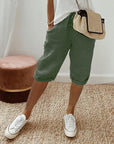 Linen and Cotton Shorts