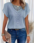 Beautifully Detailed Knitted Top