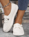 Elegant Women's Slip-On Sneakers – Stylish & Comfortable