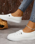 Elegant Women's Slip-On Sneakers – Stylish & Comfortable