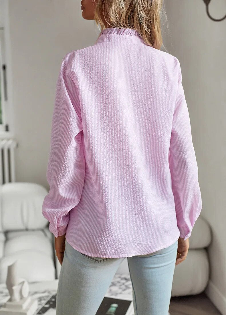 Elegant Polo Blouse