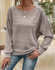 Round Neck Long Sleeve Sweater