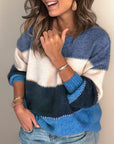 CORALIE | Luxurious and cozy striped sweater