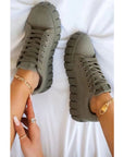 Ines | Stylish Plain Colored Women's Sneakers